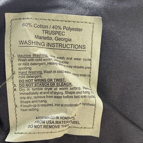 LOT OF 3 Tru-Spec Tactical Pants Men XL XLarge Black Ripstop Cargo Security Work - Picture 11 of 11